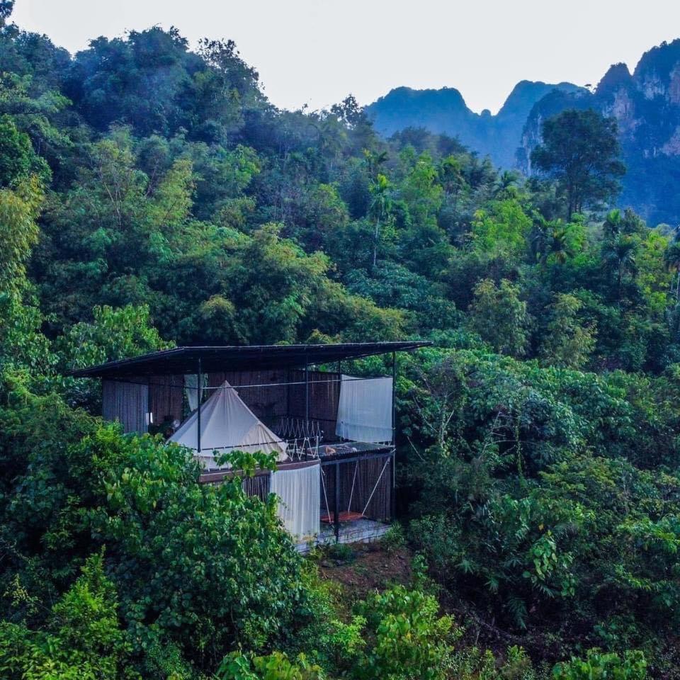 Tanoshi Glamping In Khao Sok 호텔 Khao Sok National Park 외부 사진